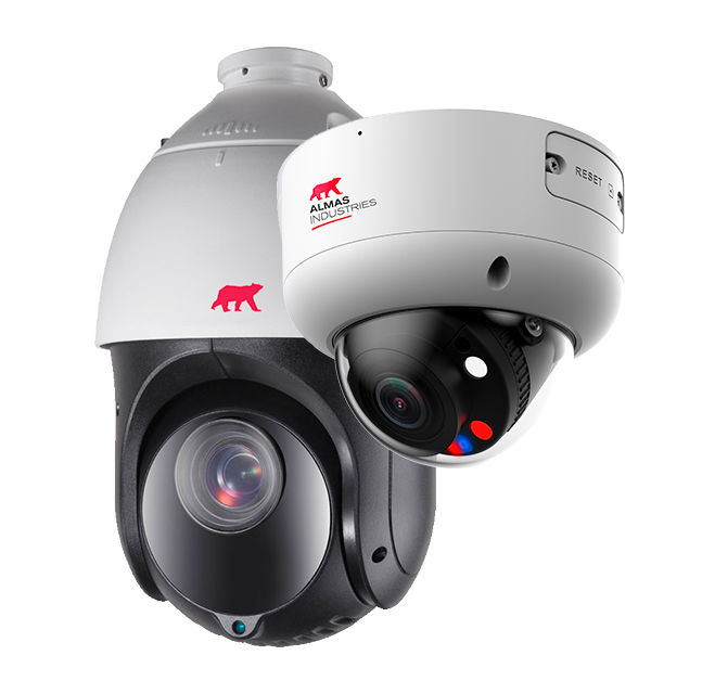 Câmaras de videovigilância Almas
